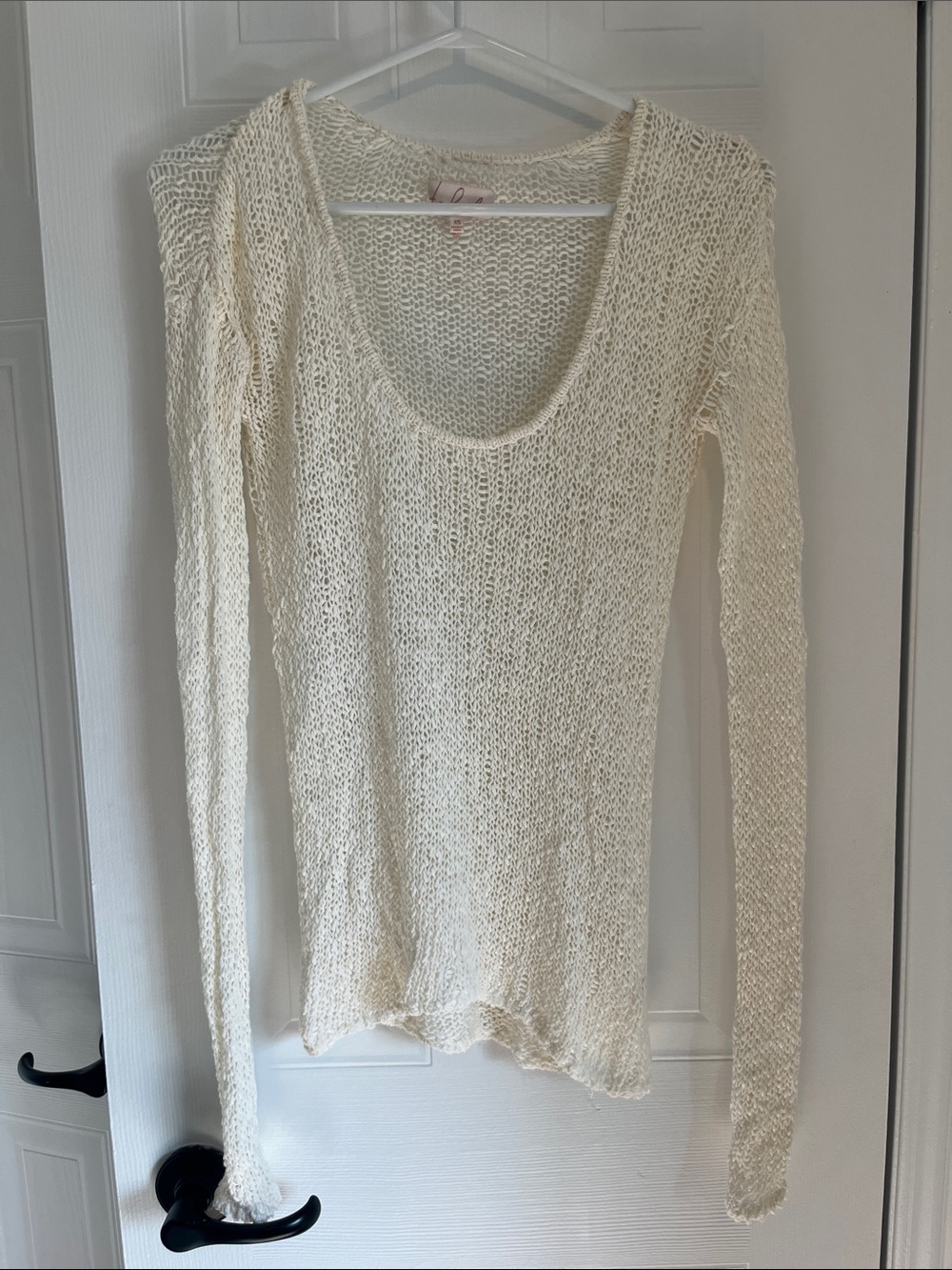Vintage Talula Open Knit Scoop Neck Top